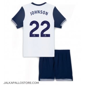 Tottenham Hotspur Brennan Johnson #22 Kotipaita Lapsille 2024-25 Lyhythihainen (+ shortsit)